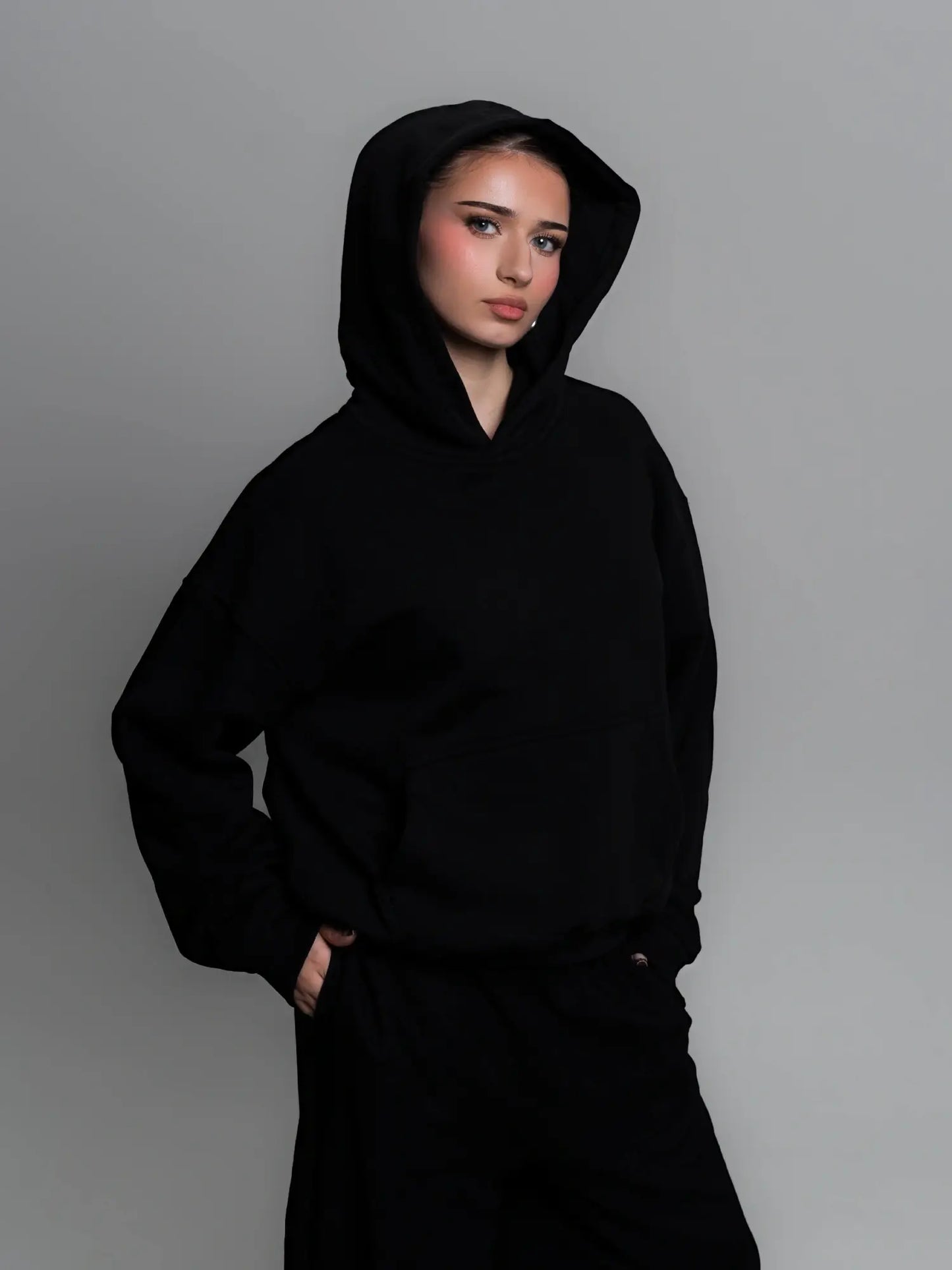 HOODIE BASIC [BLACK]