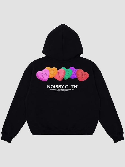 HOODIE CANDY CLUB [BLACK]