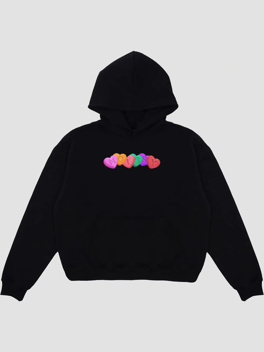 HOODIE CANDY CLUB [BLACK]