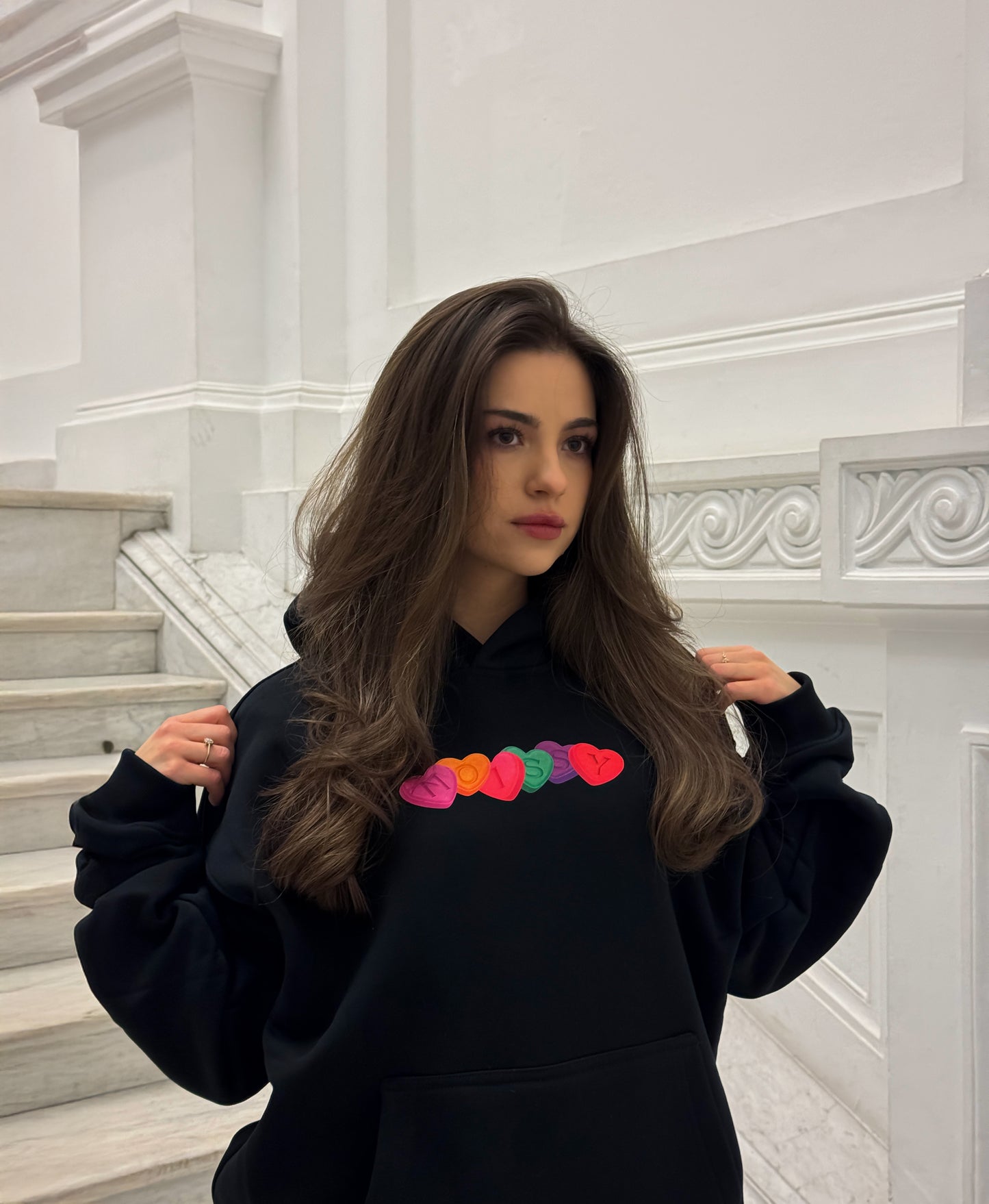 HOODIE CANDY CLUB [BLACK]