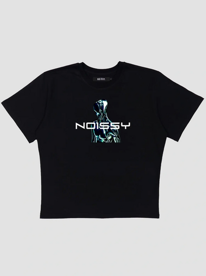T-SHIRT ALIEN [BLACK]