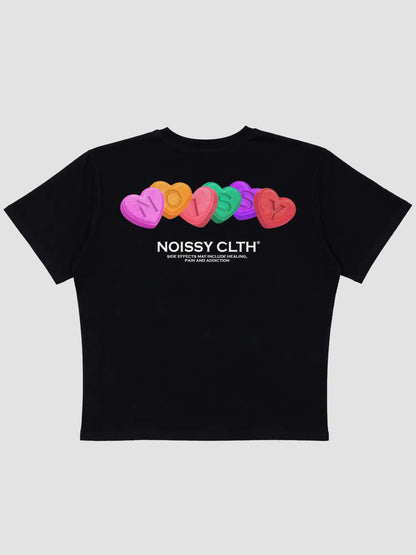 T-SHIRT CANDY CLUB [BLACK]