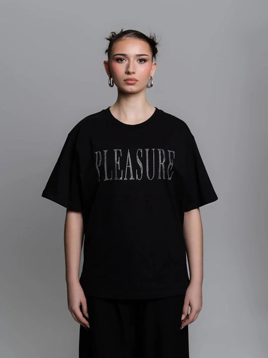 T-SHIRT PLEASURE [BLACK]