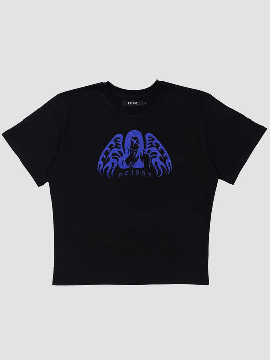 T-SHIRT SAPPHIRE ANGEL [BLACK]