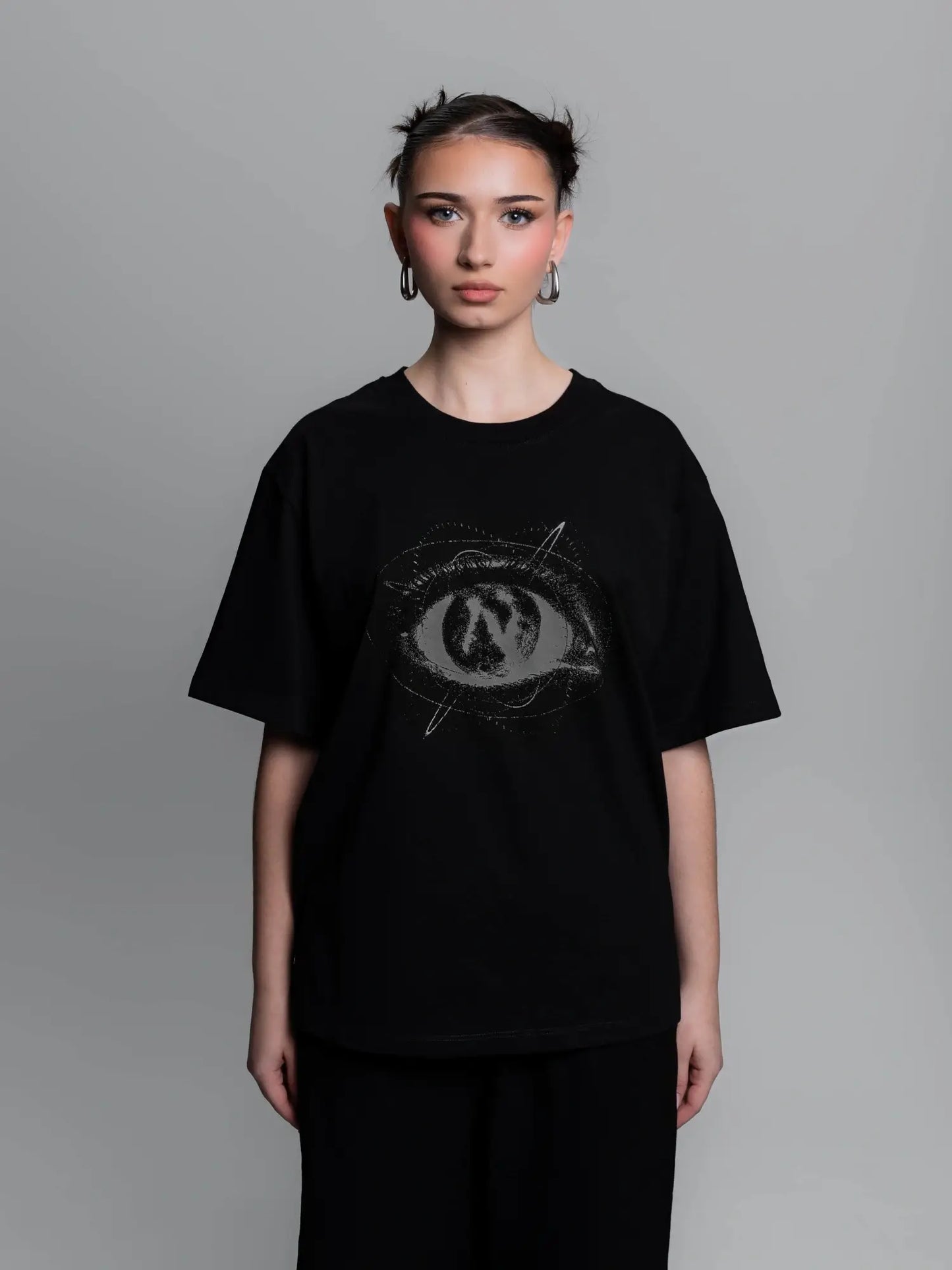 T-SHIRT SPHERE EYE [BLACK]